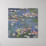Water Lilies By Claude Monet Canvas Print at Zazzle