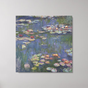 Water Lilies by Claude Monet Canvas Print