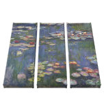 Water Lilies By Claude Monet Canvas Print at Zazzle