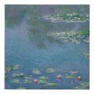 Water Lilies by Claude Monet Canvas Print
