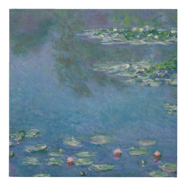 Water Lilies by Claude Monet Canvas Print (Front)