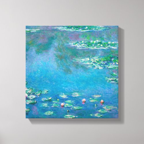 Water Lilies by Claude Monet Canvas Print