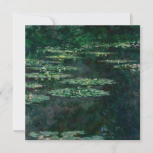 Water Lilies (by Claude Monet) Card