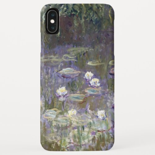 Water Lilies by Claude Monet iPhone XS Max Case