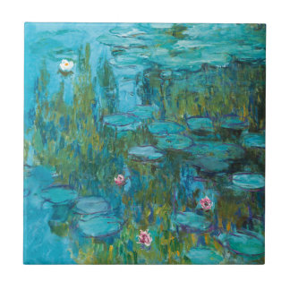 Water Lilies by Claude Monet Ceramic Tile