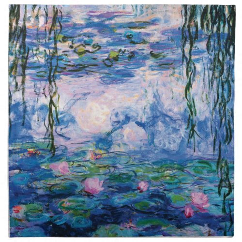 Water Lilies by Claude Monet Cloth Napkin