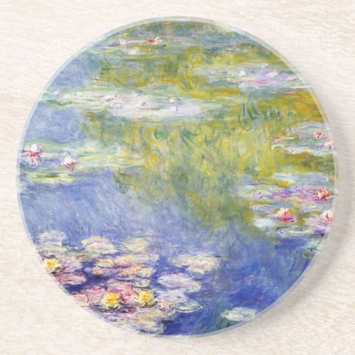Water Lilies by Claude Monet Coaster