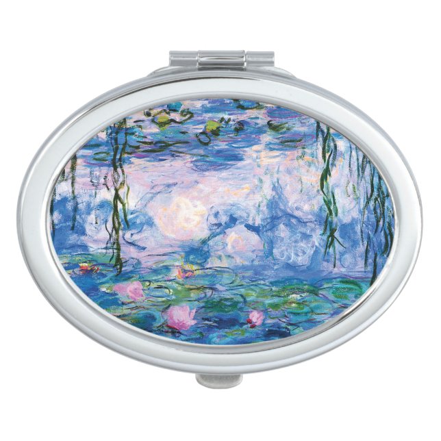 Water Lilies by Claude Monet Compact Mirror (Front)
