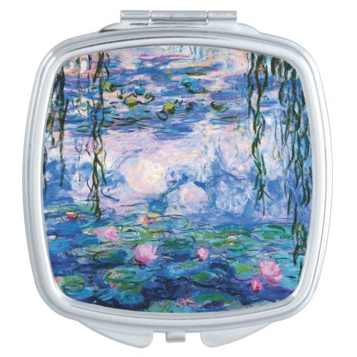 Water Lilies by Claude Monet Compact Mirror