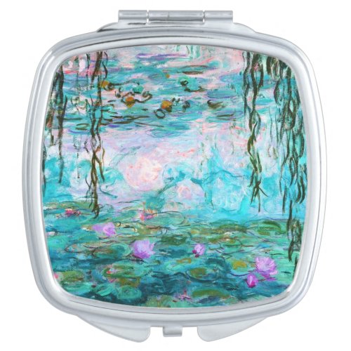 Water Lilies by Claude Monet Compact Mirror