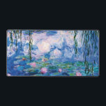 Water Lilies by Claude Monet  Desk Mat<br><div class="desc">Water Lilies by Claude Monet. 
Please visit my store for more interesting design and more color choice => zazzle.com/iwheels*</div>