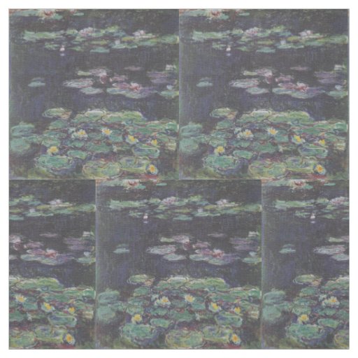 Water Lilies by Claude Monet Fabric