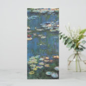 Water lilies by Claude Monet,impressionist painter (Standing Front)