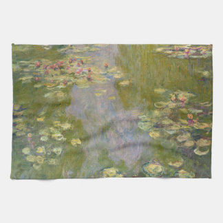 Water Lilies by Claude Monet Kitchen Towel