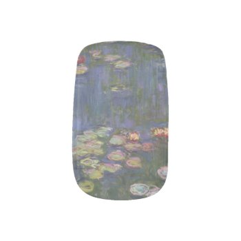 Water Lilies By Claude Monet Minx Nail Wraps by masterpiece_museum at Zazzle
