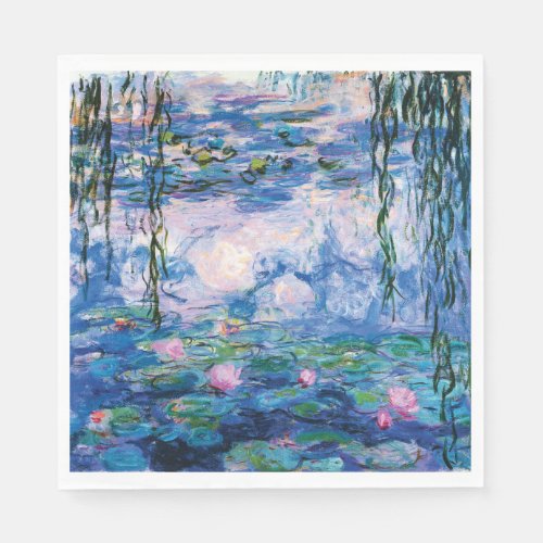 Water Lilies by Claude Monet Napkins