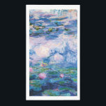 Water Lilies by Claude Monet  Paper Guest Towels<br><div class="desc">Water Lilies by Claude Monet.
Please visit my store for more interesting design and more color choice. => zazzle.com/iwheels*</div>