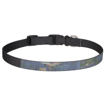 Water Lilies By Claude Monet Pet Collar by masterpiece_museum at Zazzle