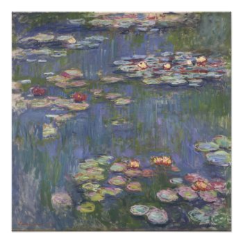 Water Lilies By Claude Monet Photo Print by masterpiece_museum at Zazzle