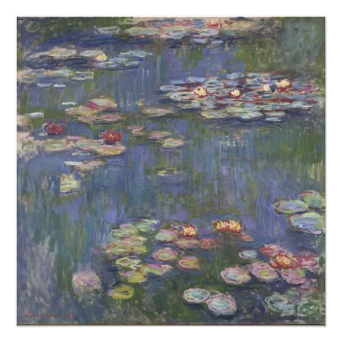 Water Lilies by Claude Monet Photo Print