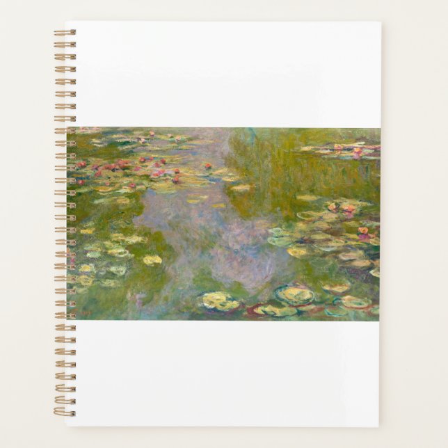 Water Lilies by Claude Monet Planner (Front)