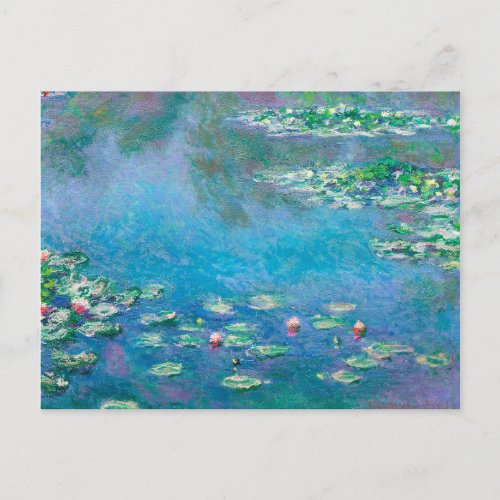 Water Lilies by Claude Monet Postcard