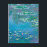 Water Lilies by Claude Monet Postcard<br><div class="desc">Water Lilies by Claude Monet</div>