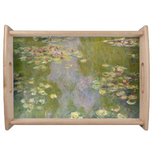 Water Lilies by Claude Monet Serving Tray