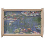 Water Lilies By Claude Monet Serving Tray at Zazzle