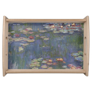 Water Lilies by Claude Monet Serving Tray