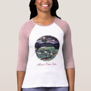 monet water lilies t shirt