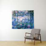 Water Lilies by Claude Monet Tapestry<br><div class="desc">Water Lilies by Claude Monet. 
Please visit my store for more interesting design and more color choice =>  zazzle.com/iwheels*</div>