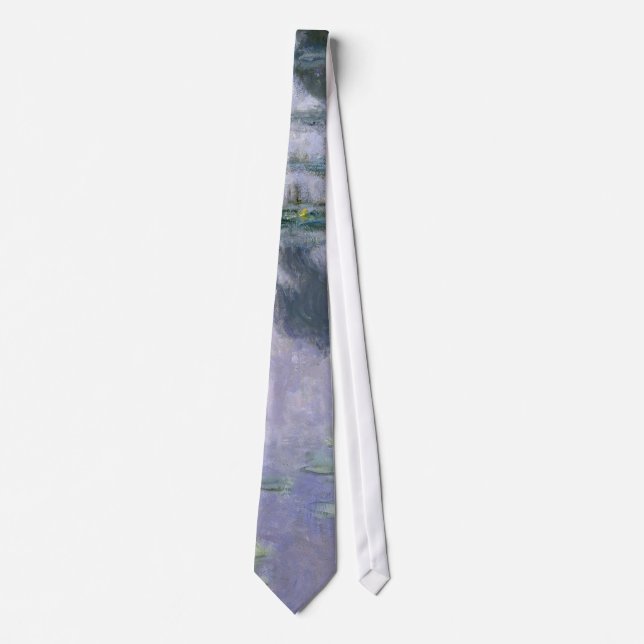 Water Lilies by Claude Monet Tie (Front)
