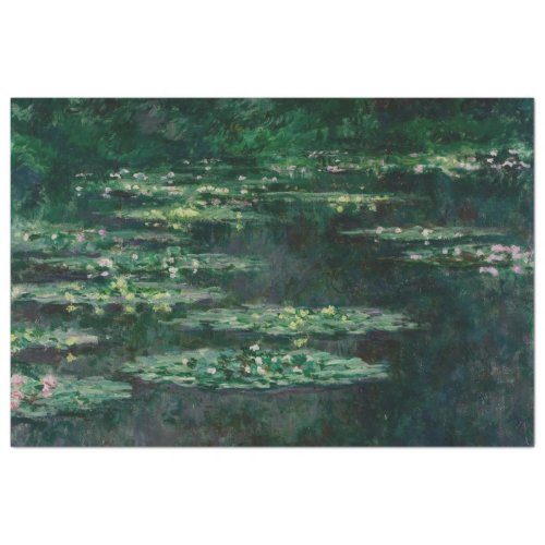 Water Lilies by Claude Monet Tissue Paper