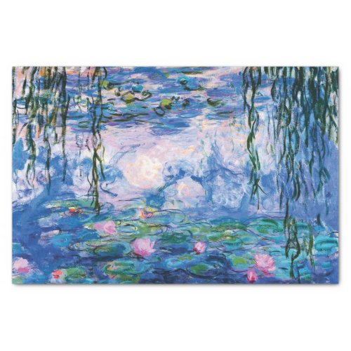 Water Lilies by Claude Monet  Tissue Paper