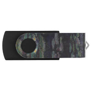 Water Lilies by Claude Monet USB Flash Drive