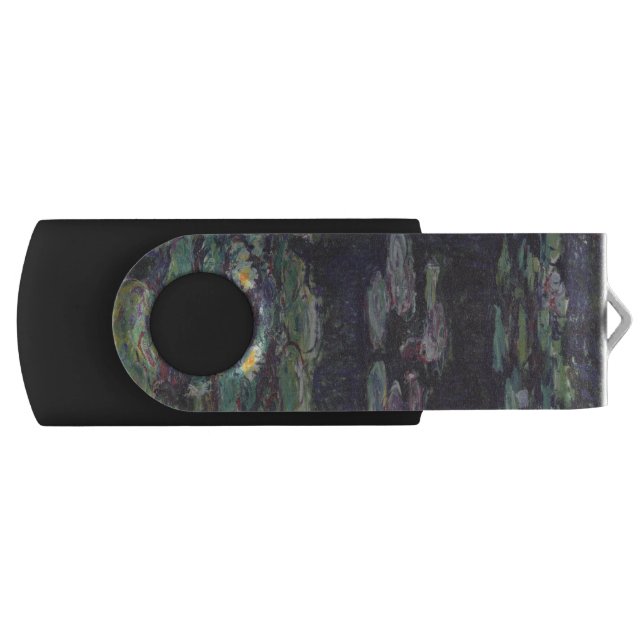 Water Lilies by Claude Monet USB Flash Drive (Front)