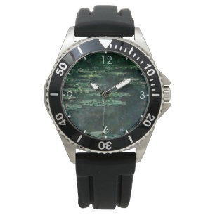 Water Lilies (by Claude Monet) Watch