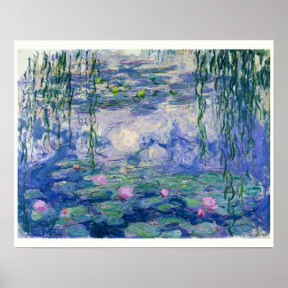 Water Lilies by Monet | 16"x20" Poster