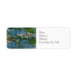 Water Lilies by Monet Label<br><div class="desc">Monet's Water Lilies</div>