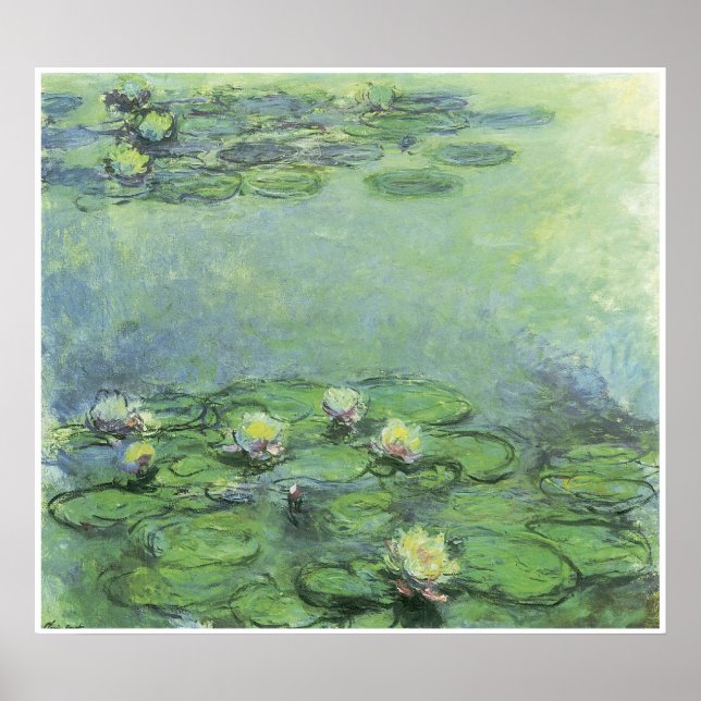 Water-Lilies, c. 1914–17; oil on canvas Poster (Front)