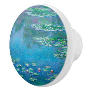 Water Lilies, Claude Monet  Ceramic Knob