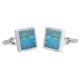 Water Lilies, Claude Monet Cufflinks