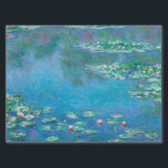 Water Lilies, Claude Monet Decoupage Tissue Paper<br><div class="desc">“One instant, one aspect of nature contains it all, ” said Claude Monet, referring to his late masterpieces, the water landscapes that he produced at his home in Giverny between 1897 and his death in 1926. In this spatially ambiguous canvas, the artist looked down, focusing solely on the surface of...</div>