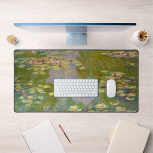 Water Lilies Claude Monet Desk Mat