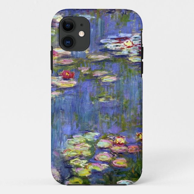 Water Lilies Claude Monet Fine Art Case-Mate iPhone Case (Back)