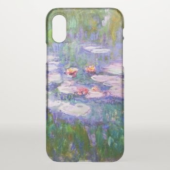 Water Lilies Claude Monet Fine Art Iphone X Case by monet_paintings at Zazzle