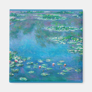 Water Lilies, Claude Monet Magnet