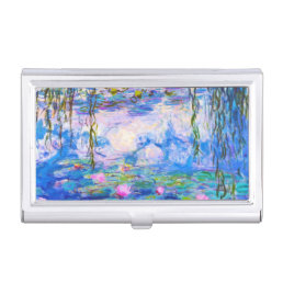 Water Lilies Claude Monet painting art Business Card Case