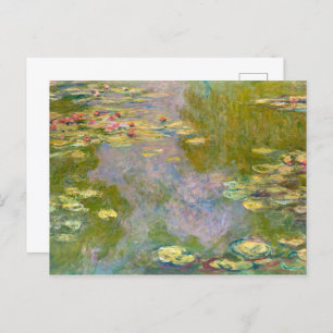 Water Lilies Claude Monet Postcard